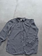 Chemise H&M ligné, Kleding | Dames, Blouses en Tunieken, H&M, Wit, Ophalen of Verzenden, Zo goed als nieuw