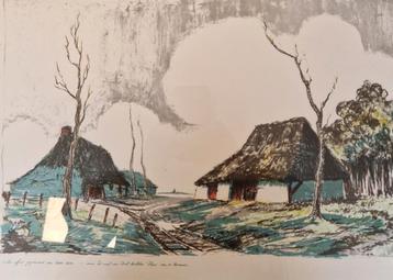 Litho-offset | (naar ets) Dirk Baksteen beschikbaar voor biedingen