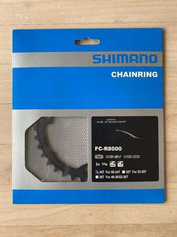 Shimano R8000 Ultegra kettingblad 34t (NIEUW) beschikbaar voor biedingen