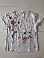 wit t-shirt CKS 14 j 164, Kinderen en Baby's, Kinderkleding | Maat 164, Gebruikt, Meisje, Ophalen of Verzenden, CKS