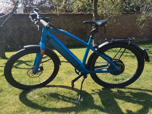 Speed pedelec strömer. Kleur blauw, large., Fietsen en Brommers, Elektrische fietsen, Zo goed als nieuw, Ophalen