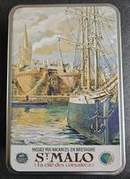 Boîte à biscuits en métal - Delaunay / Léveillé, Enlèvement ou Envoi, Comme neuf, Biscuits, Autres marques