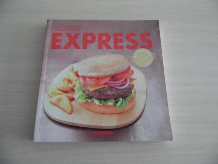 RECETTES EXPRESS      MANGO FLEURUS, Boeken, Kookboeken, Zo goed als nieuw, Voorgerechten en Soepen, Hoofdgerechten, Taart, Gebak en Desserts