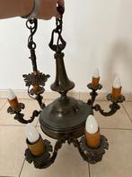 Bronzen luster - atelier Louis Van Boeckel, Antiek en Kunst, Ophalen, Brons