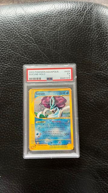 Suicune holo graded