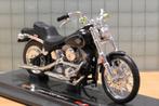Harley Davidson FXST Softail 1984 1:18 (120), Ophalen of Verzenden, Nieuw, Motor, Maisto
