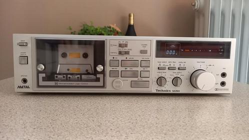 Technics rs-m250 cassettedeck voor opmaak vintage, Audio, Tv en Foto, Cassettedecks, Enkel, Overige merken, Tiptoetsen, Tape counter