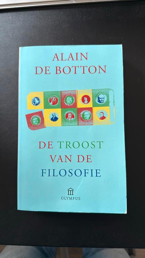 Alain de Botton - De troost van de filosofie, Boeken, Filosofie, Zo goed als nieuw, Ophalen of Verzenden