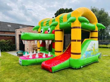 leuk springkasteel in het Waasland te huur, Enlèvement ou Envoi, Comme neuf