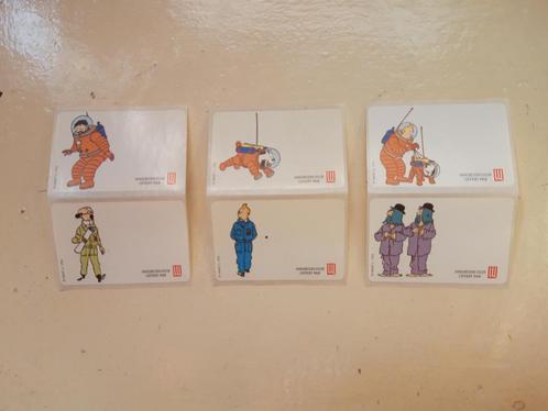 Etiketten Kuifje, Verzamelen, Stripfiguren, Zo goed als nieuw, Plaatje, Poster of Sticker, Kuifje, Ophalen of Verzenden