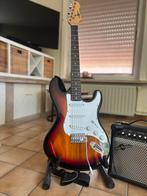 Startersset elektrische gitaar + versterker, Muziek en Instrumenten, Snaarinstrumenten | Gitaren | Elektrisch, Ophalen, Zo goed als nieuw