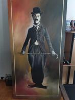 Charlie Chaplin 240 x 120 cm, 75 cm ou plus, Comme neuf, Enlèvement, Création originale