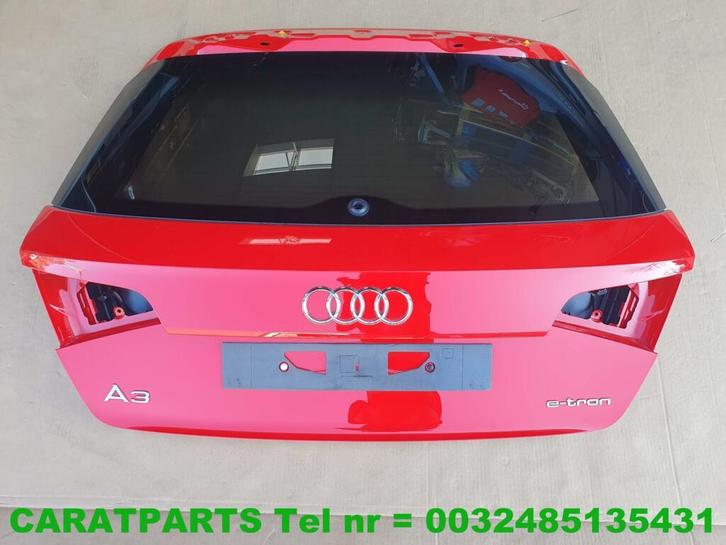 Achterklep Audi A3 kofferdeksel A3 8V hayon 8V4827025D, Auto-onderdelen, Carrosserie, Deur, Audi, Achter, Gebruikt