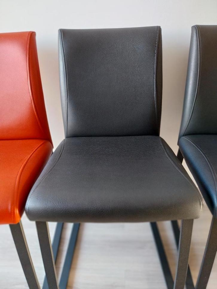 !!Kwaliteitsvolle!! lederen stoelen , Zo goed als nieuw, Huis en Inrichting, Stoelen, Zo goed als nieuw, Vijf, Zes of meer stoelen