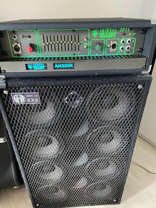 Bass versterker + box: Trace Elliot AH350X GP11 + SWR Henry, Musique & Instruments, Amplis | Basse & Guitare, Utilisé, Guitare basse