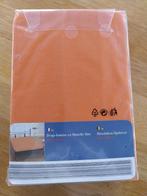 Hoeslaken flanel 150x200 oranje - nieuw, Huis en Inrichting, Ophalen, Nieuw, Oranje, Hoeslaken of Sloop