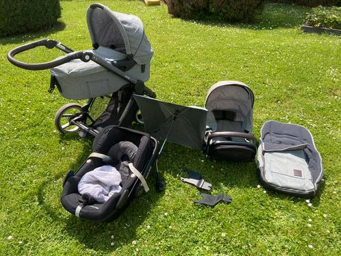 Mutsy Evo Farmer compleet, Kinderen en Baby's, Kinderwagens en Combinaties, Gebruikt, Kinderwagen, Mutsy, Ophalen