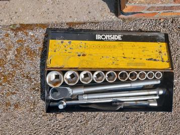 ironside 3/4 Ratel dopsleutels 22mm tot en met 50mm   beschikbaar voor biedingen