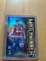 Topps Champions League Lamine Yamal Barcelona matchwinner, Ophalen of Verzenden, Zo goed als nieuw