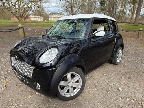 Chatenet CH26 2010 Diesel AUTOMAAT Bluetooth Geen Rijbewijs, Auto's, Aixam, Particulier, Te koop, Diesel, Automaat, Blauw, Leder en Stof