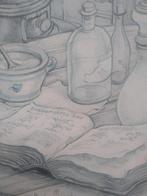wanddecoraties/kunstprint Andres Orpinas/Anton Pieck...., Huis en Inrichting, Ophalen