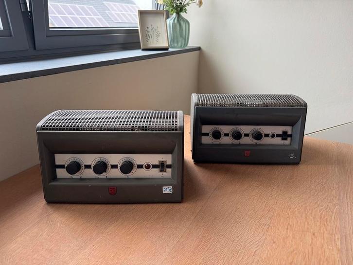 Philips EL6400 lampenversterkers, Audio, Tv en Foto, Buizenversterker, Versterker, Ophalen