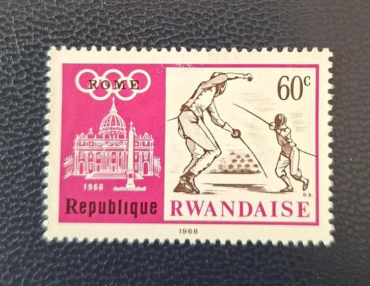 Postzegel Rwanda OBP 265(*), Postzegels en Munten, Postzegels | Afrika, Ophalen of Verzenden
