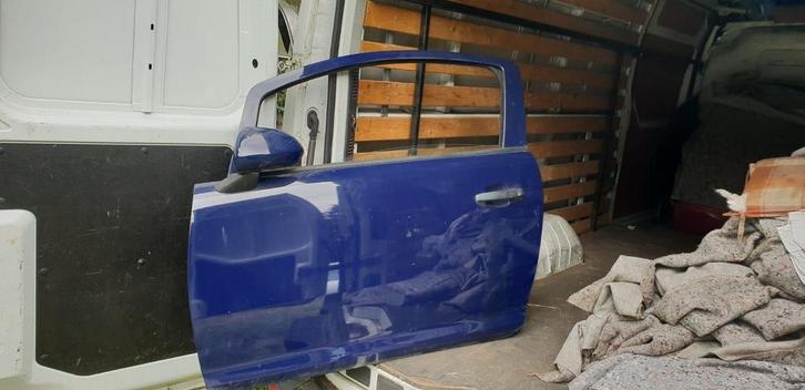 OPEL CORSA D PORTIER LINKS, Auto-onderdelen, Carrosserie, Deur, Gebruikt, Ophalen of Verzenden