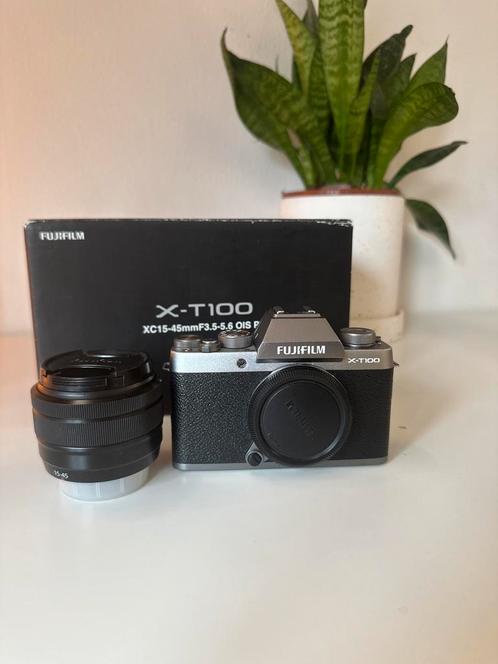 Fujifilm X-T100 + XC 15-45mm f/3.5-5.6 OIS PZ lens, Audio, Tv en Foto, Fotocamera's Digitaal, Refurbished, Compact, Fuji, Ophalen of Verzenden