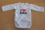 ◇ Overslagbody I love dad ( maat 62), Kinderen en Baby's, Babykleding | Maat 62, Nacht- of Onderkleding, Jongetje of Meisje, H&M