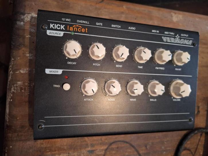 Vermona Kick Lancet, Muziek en Instrumenten, Synthesizers, Gebruikt, Overige aantallen, Overige merken, Ophalen of Verzenden