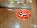 Vintage sticker Romy pils, Verzamelen, Biermerken, Ophalen of Verzenden, Gebruikt, Overige typen, Overige merken