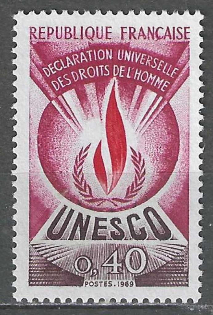 Frankrijk 1969/1971 - Yvert 40SE - UNESCO (PF), Postzegels en Munten, Postzegels | Europa | Frankrijk, Postfris, Verzenden