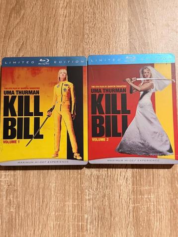 Kill Bill volume 1 & 2 - Limited edition steelbook blurays beschikbaar voor biedingen
