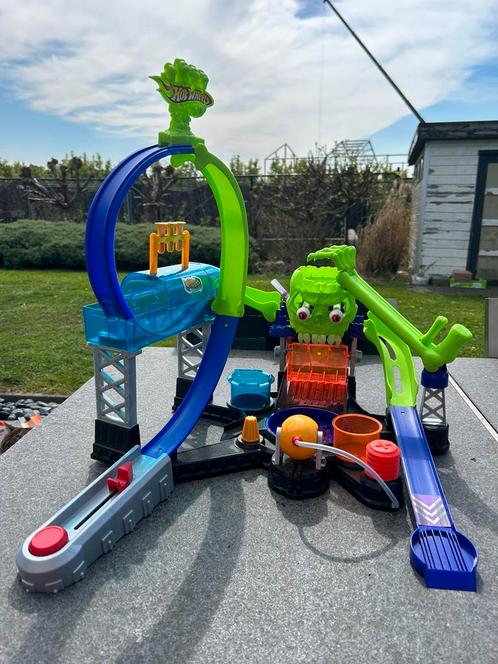Hot wheels Dr Bones kleurenlaboratorium, Kinderen en Baby's, Speelgoed | Racebanen, Hot Wheels, Ophalen