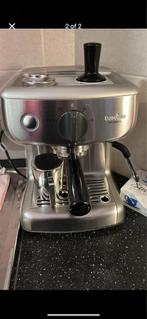 Breville espresso barista machine 15 bar pressure, Ophalen, Afneembaar waterreservoir, Gemalen koffie, Zo goed als nieuw