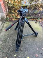 Manfrotto 546B + N8 nitrotech camerastatief, Audio, Tv en Foto, Fotografie | Statieven en Balhoofden, Ophalen, Zo goed als nieuw