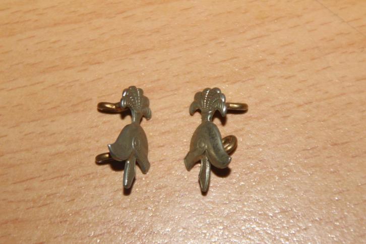 ABL-kentekens „Genie” (zilver), Verzamelen, Militaria | Algemeen, Landmacht, Embleem of Badge, Verzenden