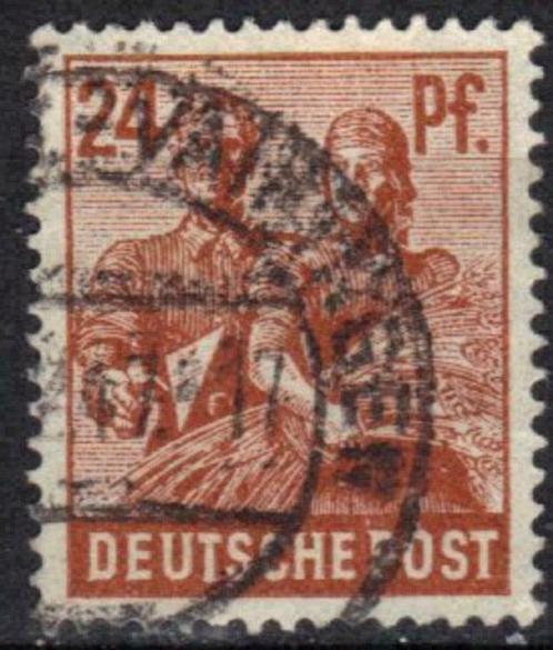 Duitsland A.A.S. 1947 - Yvert 40 - Beroepen (ST), Timbres & Monnaies, Timbres | Europe | Allemagne, Affranchi, Envoi