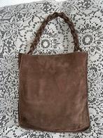 DELVAUX onberispelijke bruine suède tas, Ophalen of Verzenden