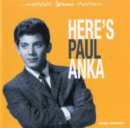 Paul Anka - Here's Paul Anka, CD & DVD, CD | Pop, 2000 à nos jours, Envoi