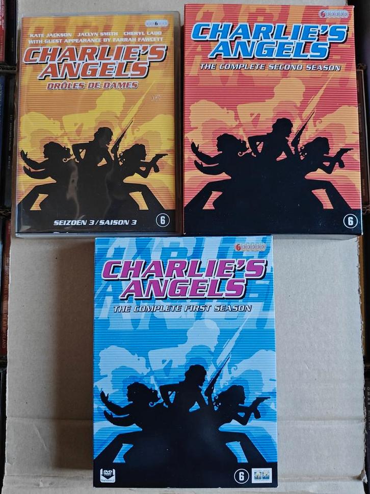 Charlie's Angels (original series) - 3 seizoenen, Cd's en Dvd's, Dvd's | Tv en Series, Gebruikt, Actie en Avontuur, Boxset, Vanaf 12 jaar