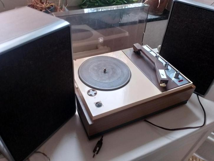 Europhon platenspeler vintage, Audio, Tv en Foto, Platenspelers, Platenspeler, Automatisch, Ophalen of Verzenden