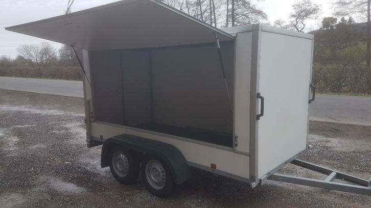 Aluminium bestelwagenaanhangwagen, Auto diversen, Aanhangers en Bagagewagens, Gebruikt, Ophalen