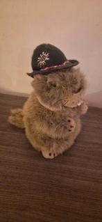 Jodelende bergmarmot uit tirol, Collections, Ours & Peluches, Enlèvement, Comme neuf, Ours en tissus, Autres marques