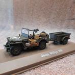 Jeep Willys MB 1/43, Verzamelen, Ophalen of Verzenden, Zo goed als nieuw, Auto's