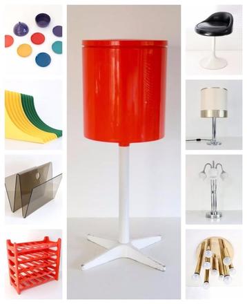 Vintage Space Age Design Objects - Seventies Retro beschikbaar voor biedingen