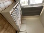 Bed met lattenbodem en 2 laden., Huis en Inrichting, Slaapkamer | Bedden, Ophalen, Gebruikt, Wit, Tweepersoons