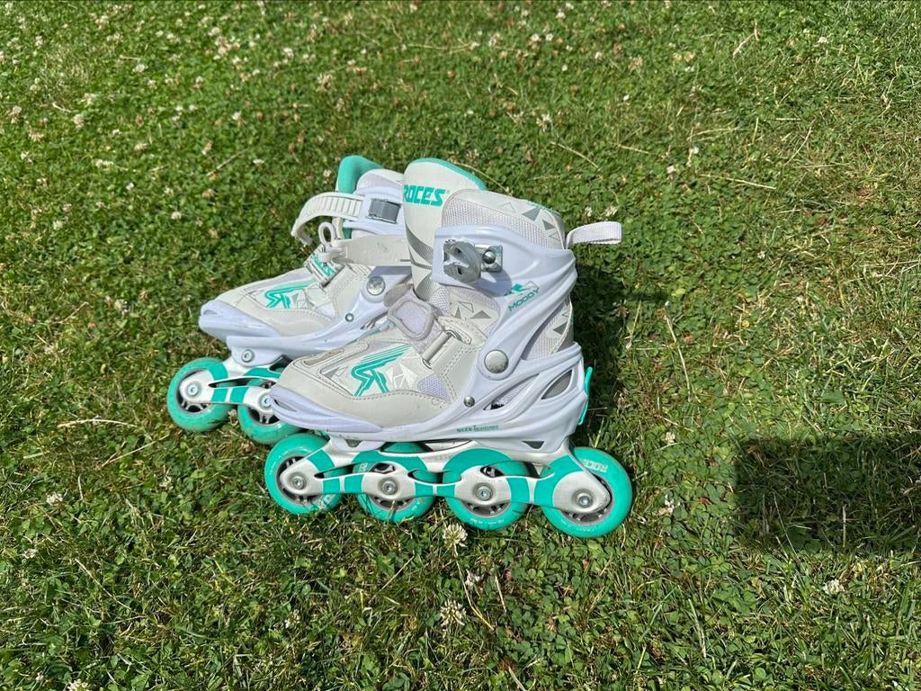 Skates roces, Ophalen, Kinderen, Verstelbaar, Gebruikt