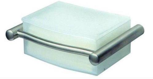 Haceka Silence RVS Tissue box houder, Huis en Inrichting, Badkamer | Badtextiel en Accessoires, Nieuw, Overige typen, Wit, Ophalen